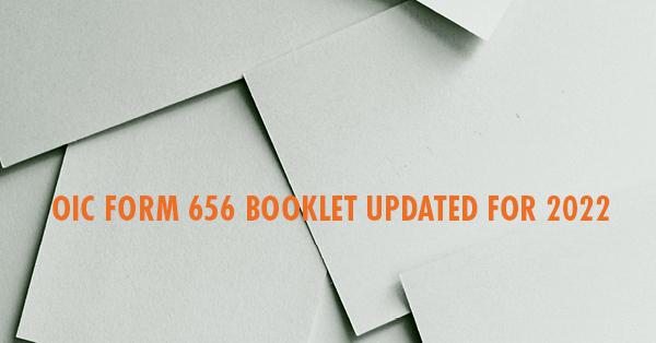 OIC FORM 656 BOOKLET UPDATED FOR 2022