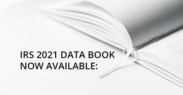 IRS 2021 DATA BOOK NOW AVAILABLE: